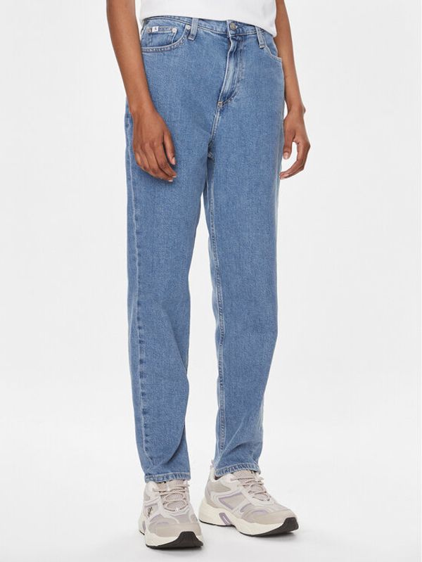 Calvin Klein Jeans Calvin Klein Jeans Traperice J20J221588 Plava Mom Fit