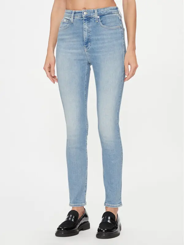 Calvin Klein Jeans Calvin Klein Jeans Traperice J20J222142 Plava Skinny Fit