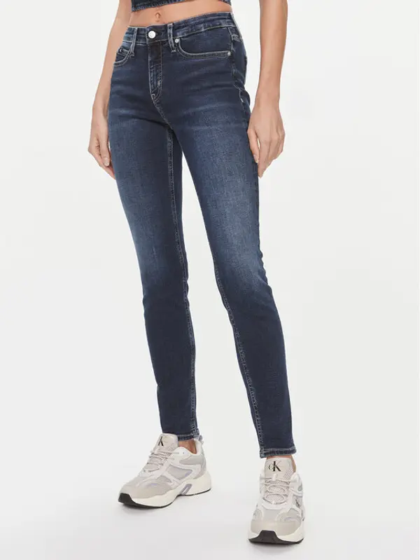 Calvin Klein Jeans Calvin Klein Jeans Traperice J20J222445 Tamnoplava Skinny Fit