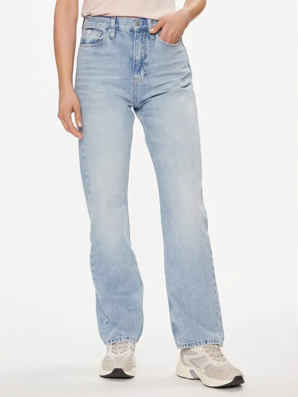 Calvin Klein Jeans Calvin Klein Jeans Traperice J20J222779 Plava Straight Fit