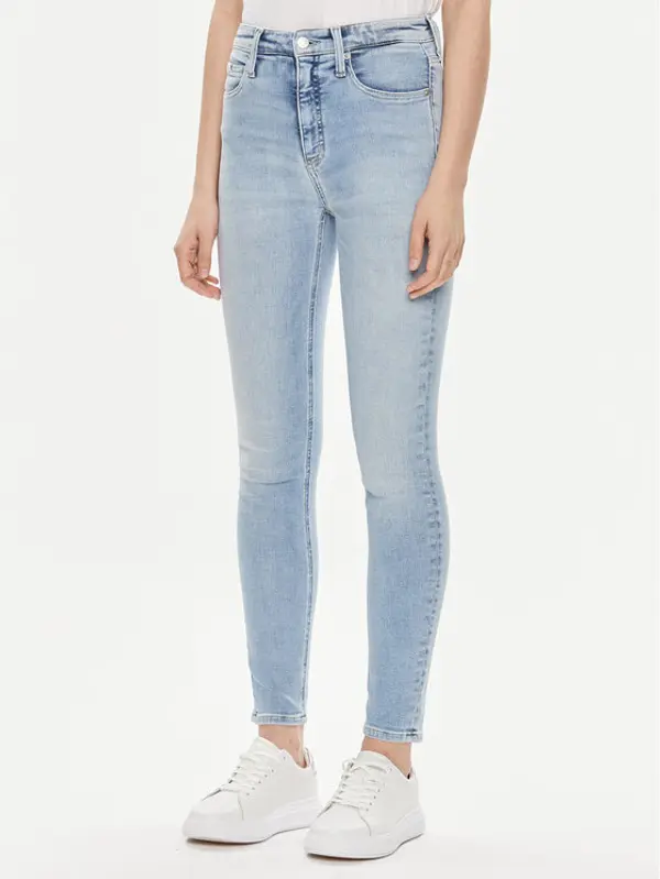 Calvin Klein Jeans Calvin Klein Jeans Traperice J20J223312 Plava Skinny Fit
