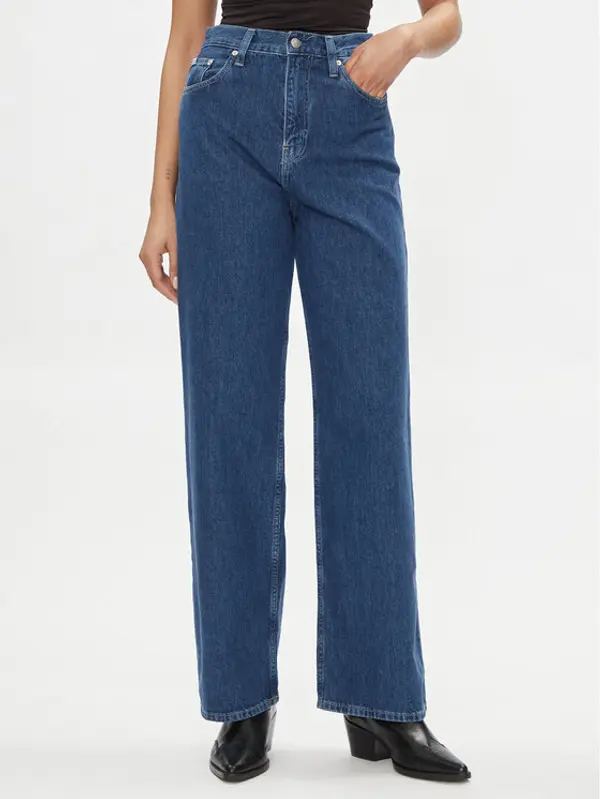 Calvin Klein Jeans Calvin Klein Jeans Traperice J20J223428 Tamnoplava Relaxed Fit