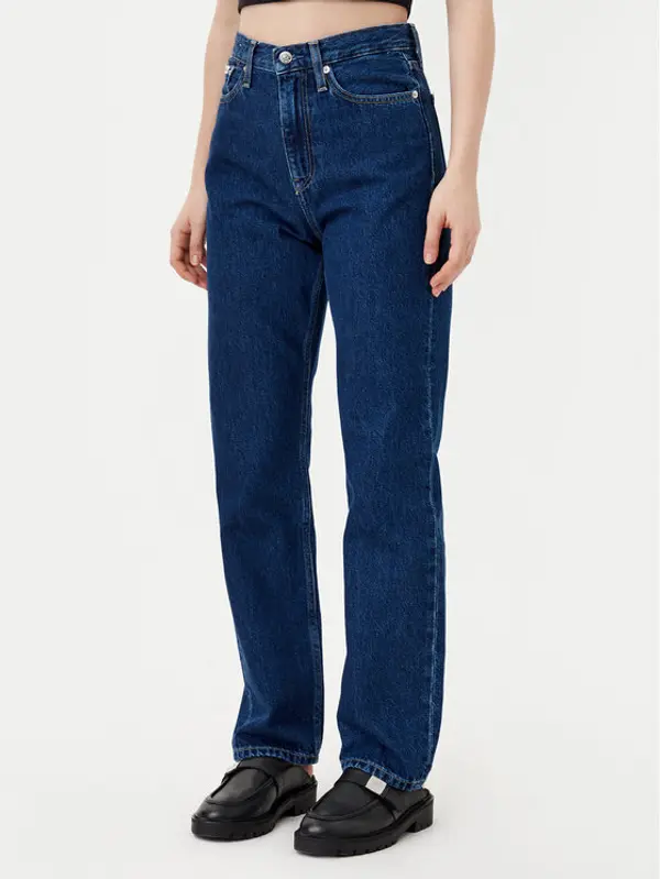 Calvin Klein Jeans Calvin Klein Jeans Traperice J20J224504 Tamnoplava Straight Fit