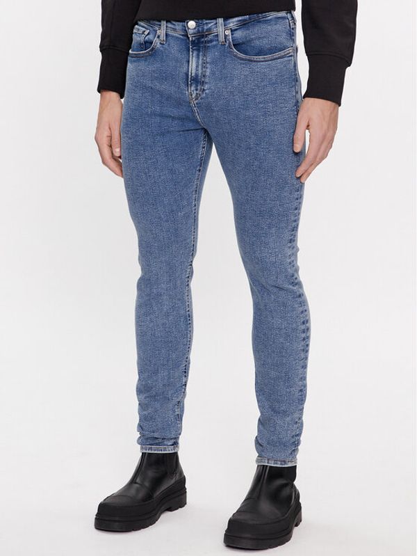 Calvin Klein Jeans Calvin Klein Jeans Traperice J30J323866 Plava Skinny Fit