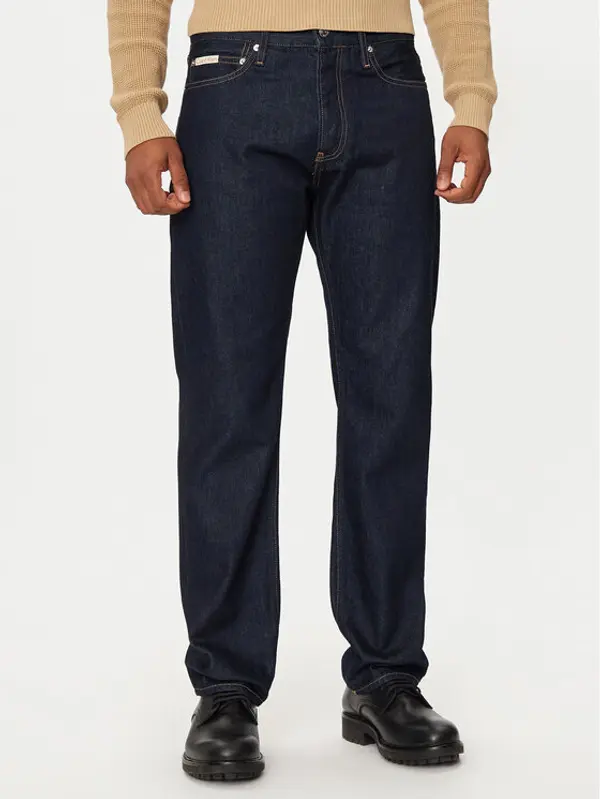 Calvin Klein Jeans Calvin Klein Jeans Traperice J30J326833 Tamnoplava Straight Fit
