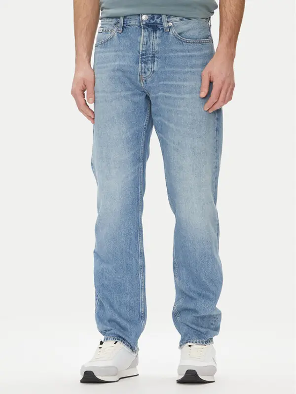 Calvin Klein Jeans Calvin Klein Jeans Traperice J30J327507 Plava Straight Fit