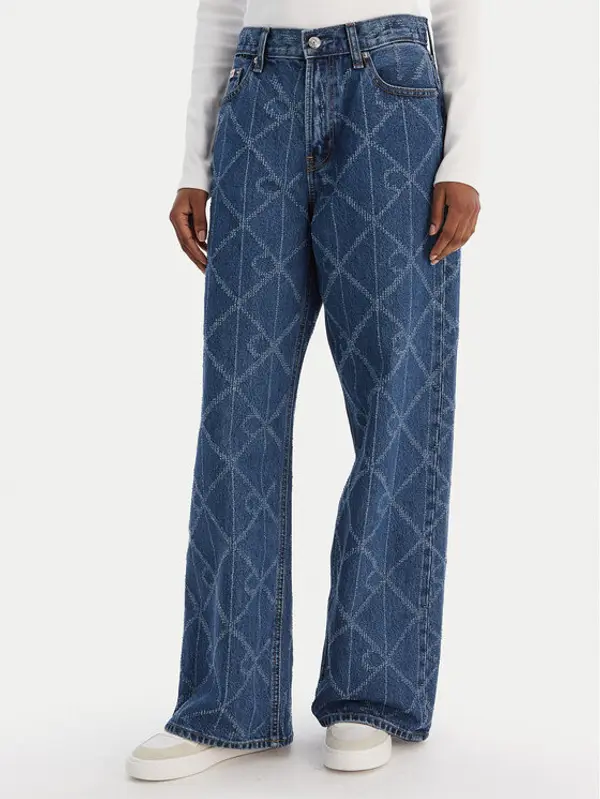 Calvin Klein Jeans Calvin Klein Jeans Traperice Low Rise Baggy LV047D709G Plava Loose Fit