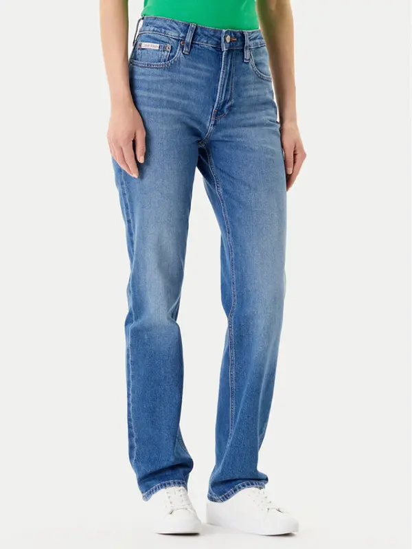 Calvin Klein Jeans Calvin Klein Jeans Traperice LV047B913G Plava Straight Fit