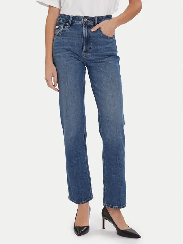 Calvin Klein Jeans Calvin Klein Jeans Traperice LV047D743G Plava Straight Fit