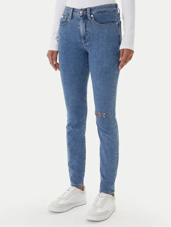 Calvin Klein Jeans Calvin Klein Jeans Traperice LV047E616G Plava Skinny Fit