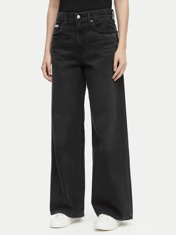 Calvin Klein Jeans Calvin Klein Jeans Traperice LV047E700G Crna Wide Leg