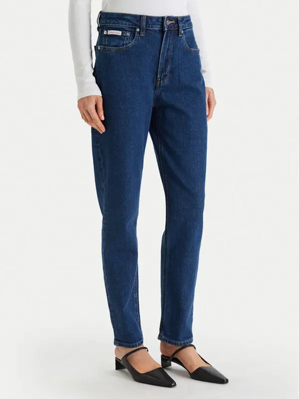 Calvin Klein Jeans Calvin Klein Jeans Traperice LV047F492G Plava Mom Fit