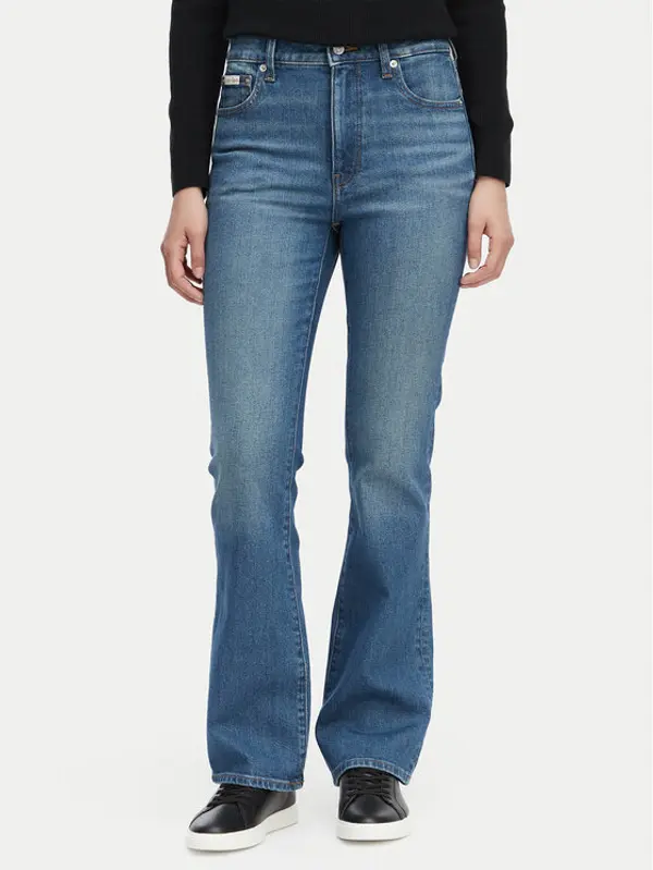 Calvin Klein Jeans Calvin Klein Jeans Traperice LV047F666G Tamnoplava Bootcut Fit