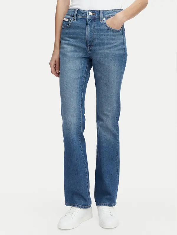 Calvin Klein Jeans Calvin Klein Jeans Traperice LV047F666G Tamnoplava Bootcut Fit