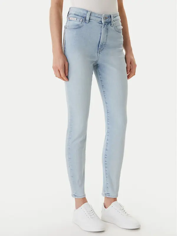 Calvin Klein Jeans Calvin Klein Jeans Traperice LV047F667G Plava Skinny Fit