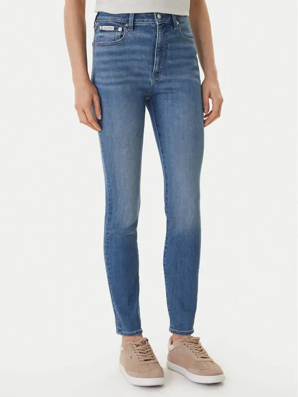 Calvin Klein Jeans Calvin Klein Jeans Traperice LV047F700G Plava Skinny Fit