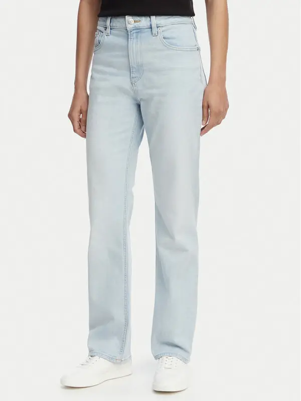 Calvin Klein Jeans Calvin Klein Jeans Traperice LV047F710G Svijetlo plava Straight Fit