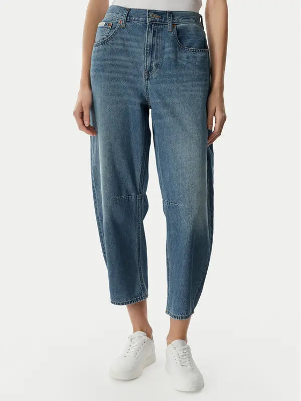 Calvin Klein Jeans Calvin Klein Jeans Traperice LV047G748G Plava Barrel Fit