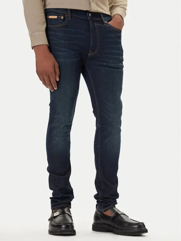 Calvin Klein Jeans Calvin Klein Jeans Traperice LV04RD718G Tamnoplava Skinny Fit