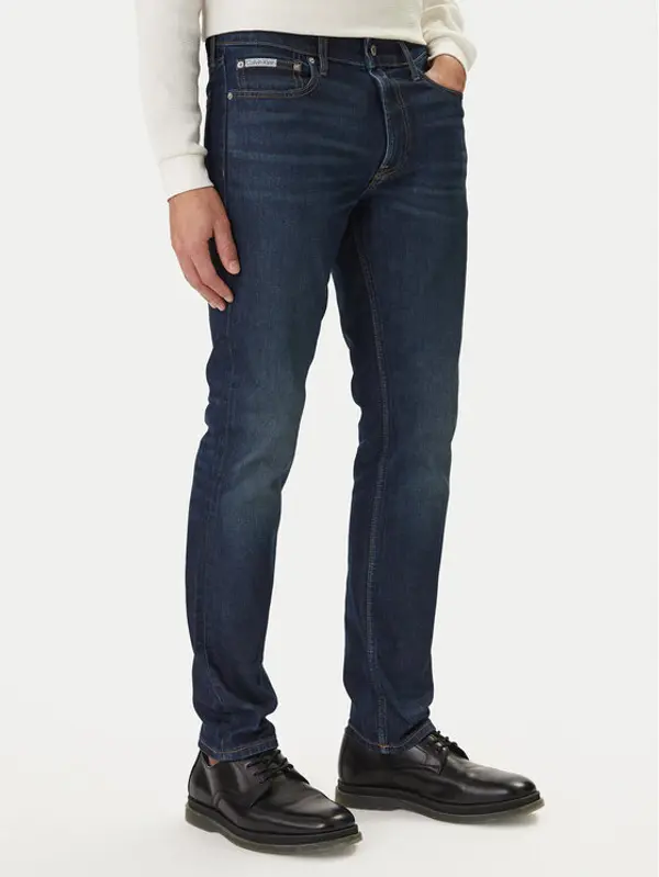 Calvin Klein Jeans Calvin Klein Jeans Traperice LV04RD740G Tamnoplava Slim Fit