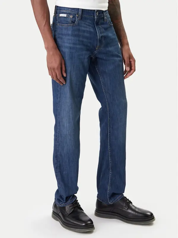 Calvin Klein Jeans Calvin Klein Jeans Traperice LV04RE777G Tamnoplava Slim Fit