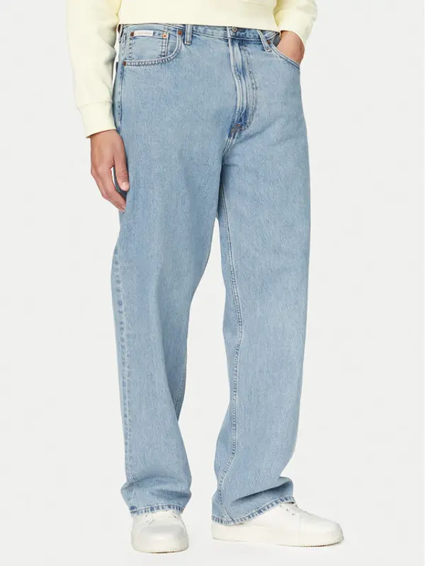Calvin Klein Jeans Calvin Klein Jeans Traperice LV04RF953G Svijetlo plava Baggy Fit