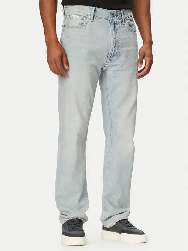 Calvin Klein Jeans Calvin Klein Jeans Traperice LV04RG789G Svijetlo plava Straight Fit