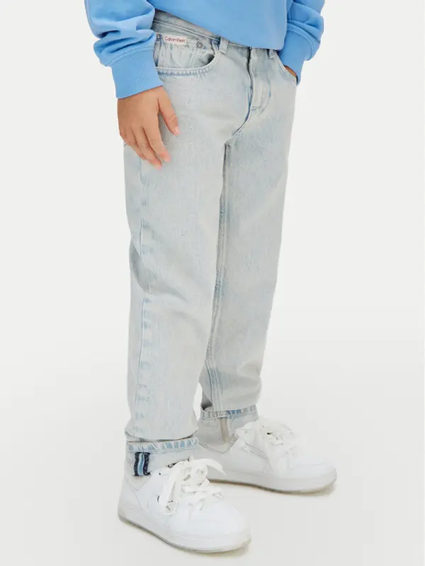 Calvin Klein Jeans Calvin Klein Jeans Traperice LVCKSJC44B Svijetloplava Straight Fit