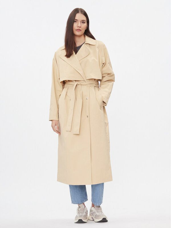 Calvin Klein Jeans Calvin Klein Jeans Trench J20J222582 Bež Regular Fit