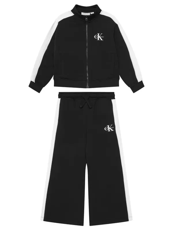 Calvin Klein Jeans Calvin Klein Jeans Trenerka LVCKTJI12G Crna Regular Fit