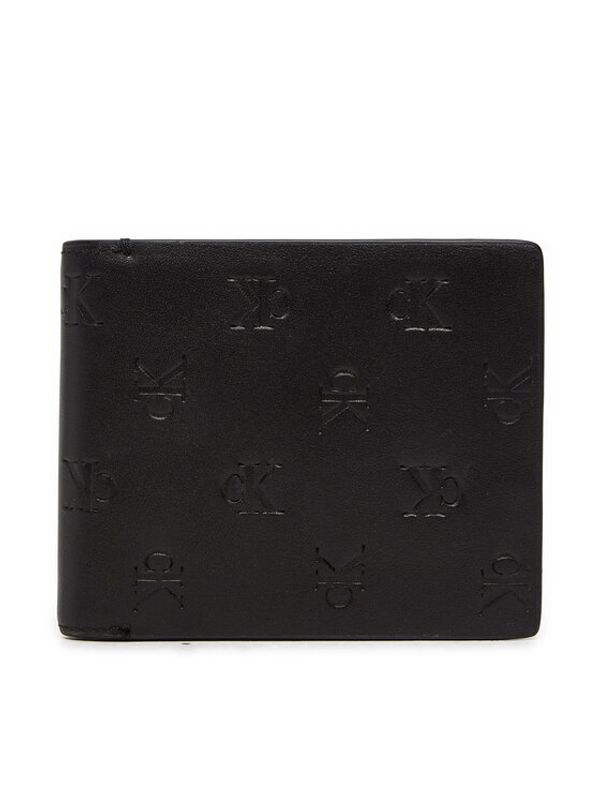 Calvin Klein Jeans Calvin Klein Jeans Veliki muški novčanik Aop Emboss K50K512588 Crna