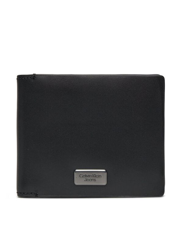Calvin Klein Jeans Calvin Klein Jeans Veliki muški novčanik Inst Plaque Bifold K50K511451 Crna