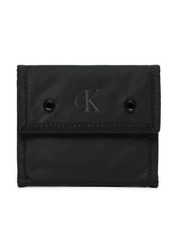 Calvin Klein Jeans Calvin Klein Jeans Veliki muški novčanik Over Webbing K50K512591 Crna
