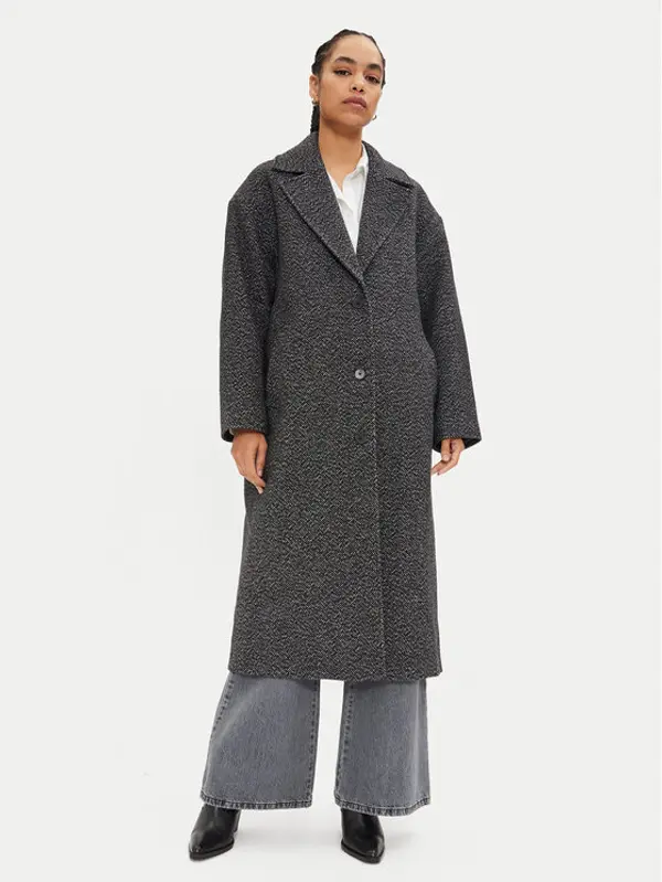Calvin Klein Jeans Calvin Klein Jeans Vuneni kaput J20J224618 Siva Relaxed Fit