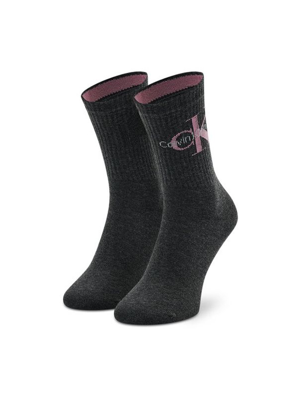 Calvin Klein Jeans Calvin Klein Jeans Ženske visoke čarape 701218750 Siva