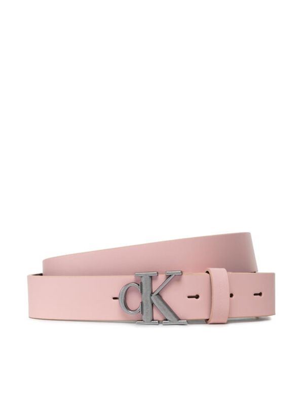 Calvin Klein Jeans Calvin Klein Jeans Ženski remen Round Mono Plaque Belt 30mm K60K609832 Ružičasta