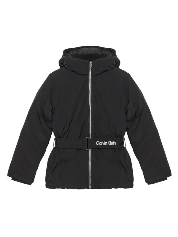 Calvin Klein Jeans Calvin Klein Jeans Zimska jakna IG0IG02976 D Crna Regular Fit