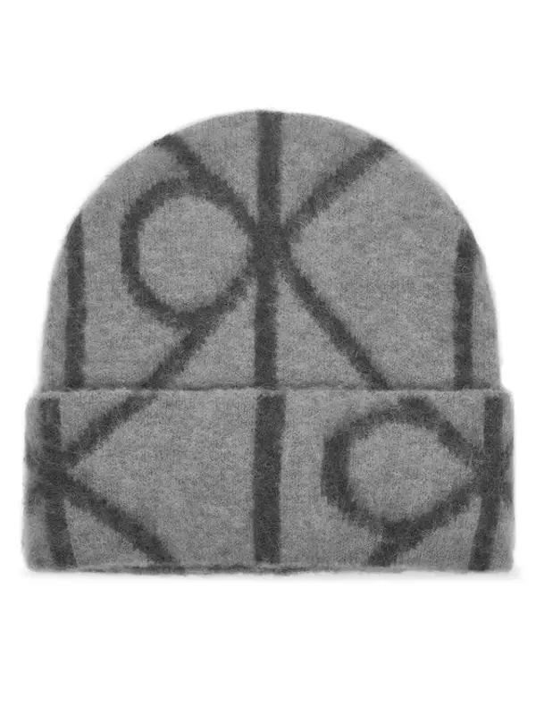 Calvin Klein Calvin Klein Kapa Emblem Aop Brushed LV04D8071G Siva