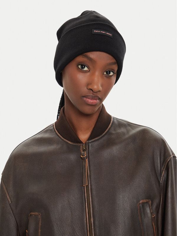 Calvin Klein Calvin Klein Kapa Inst Patch Beanie K60K612322 Crna