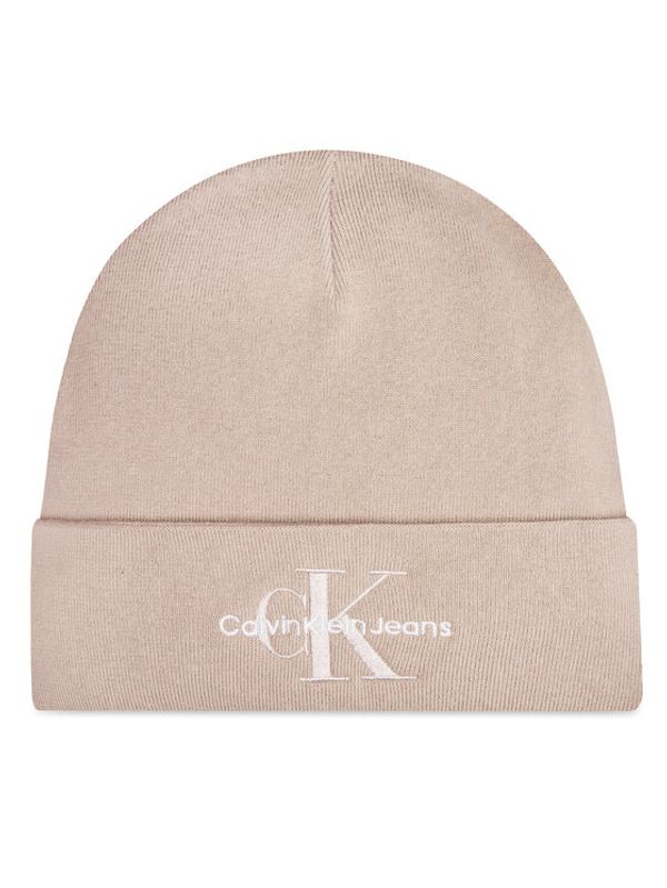 Calvin Klein Calvin Klein Kapa Mono Logo Embro K60K612668 Bež