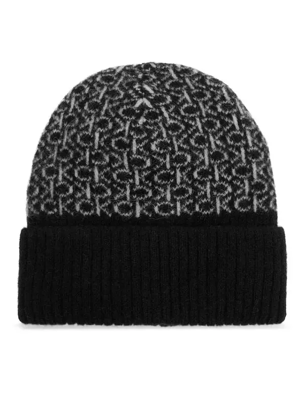 Calvin Klein Calvin Klein Kapa Monogram Fold K60K612595 Crna