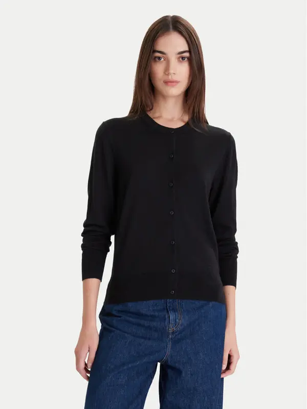 Calvin Klein Calvin Klein Kardigan LV044D323G Crna Slim Fit