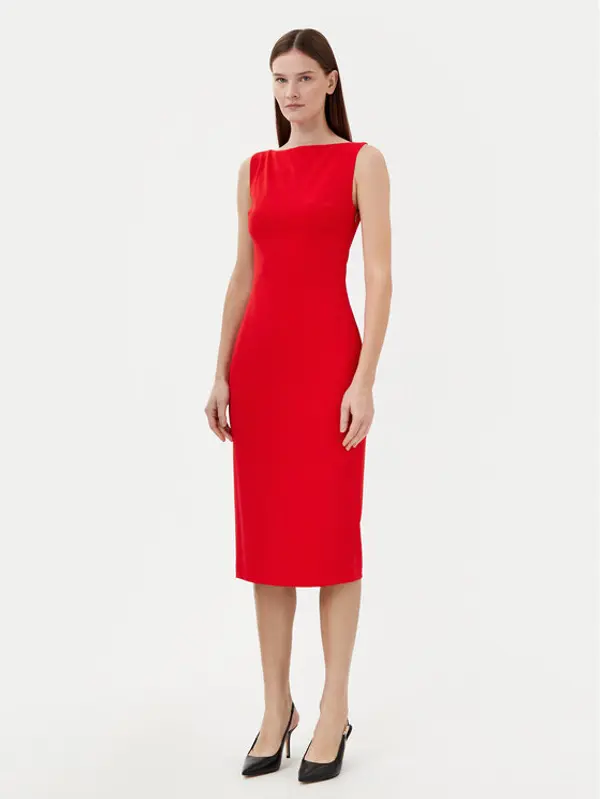 Calvin Klein Calvin Klein Koktel haljina K20K208140 Crvena Slim Fit