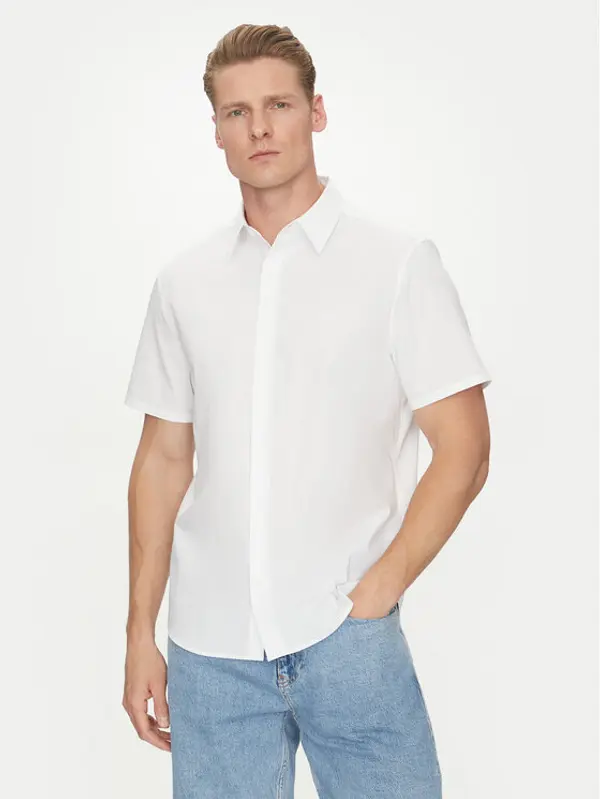 Calvin Klein Calvin Klein Košulja Classic LV04LB125G Bijela Regular Fit
