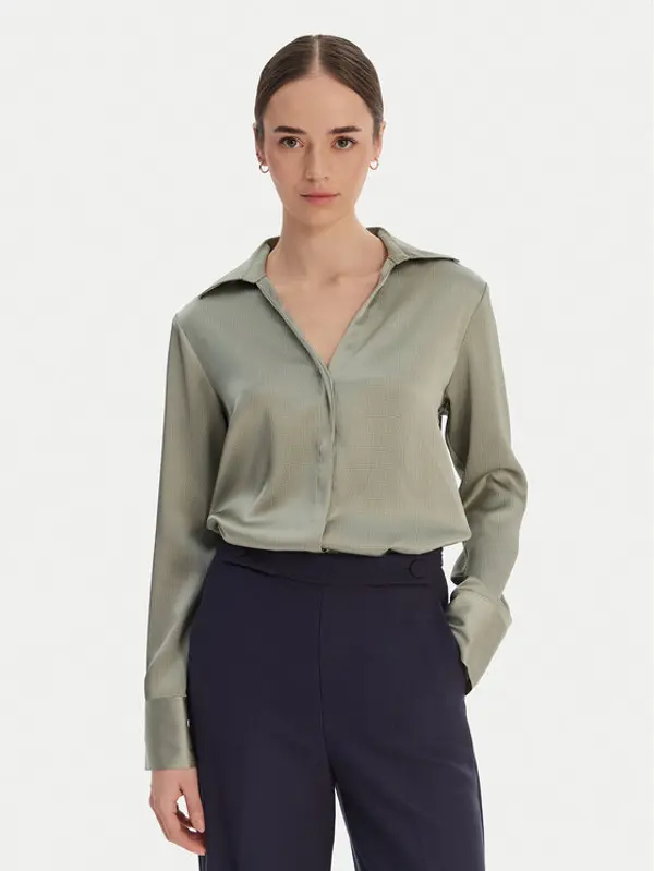 Calvin Klein Calvin Klein Košulja Hammered LV044F129G Bež Regular Fit