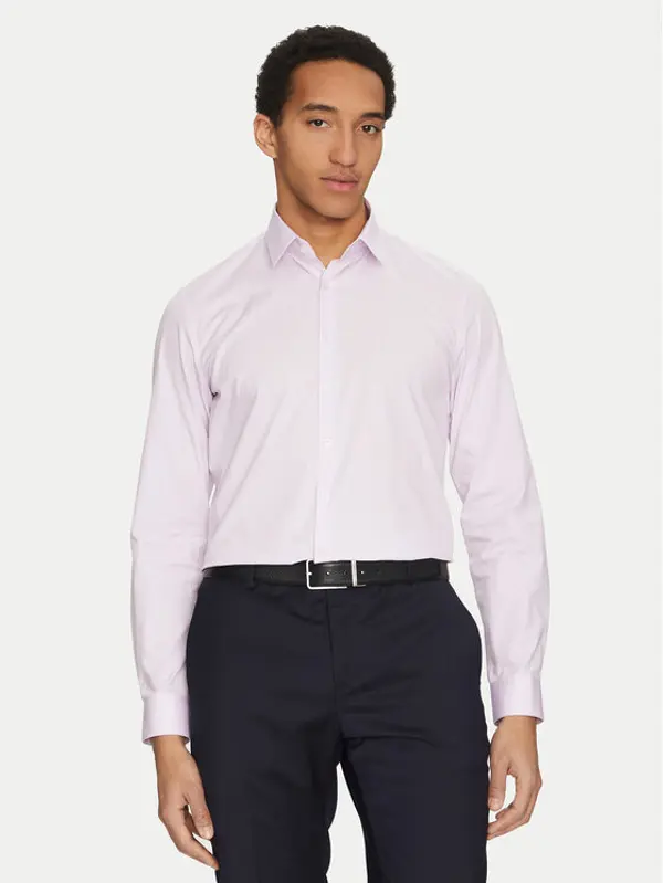 Calvin Klein Calvin Klein Košulja K10K108229 Ljubičasta Slim Fit