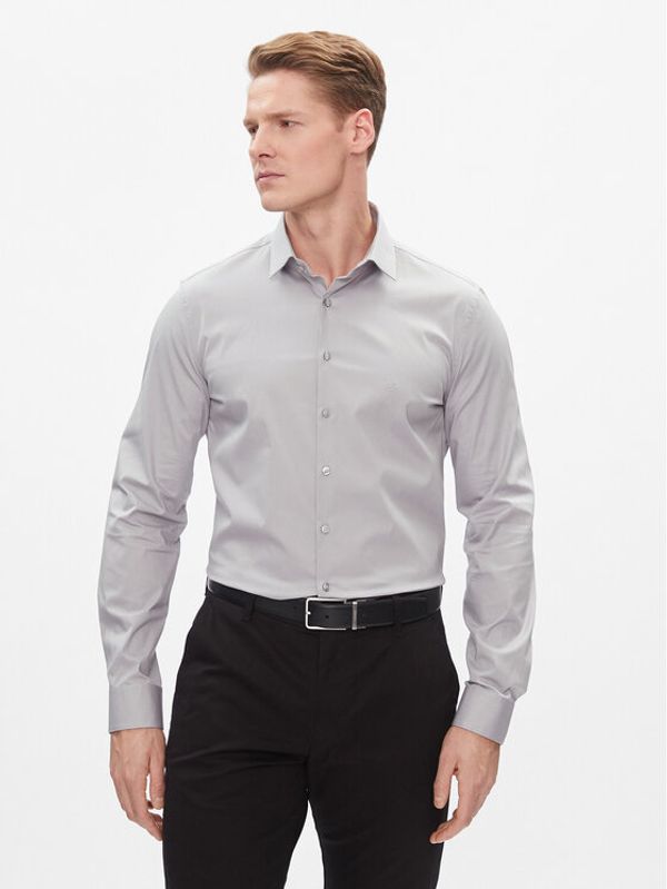 Calvin Klein Calvin Klein Košulja K10K108229 Siva Slim Fit