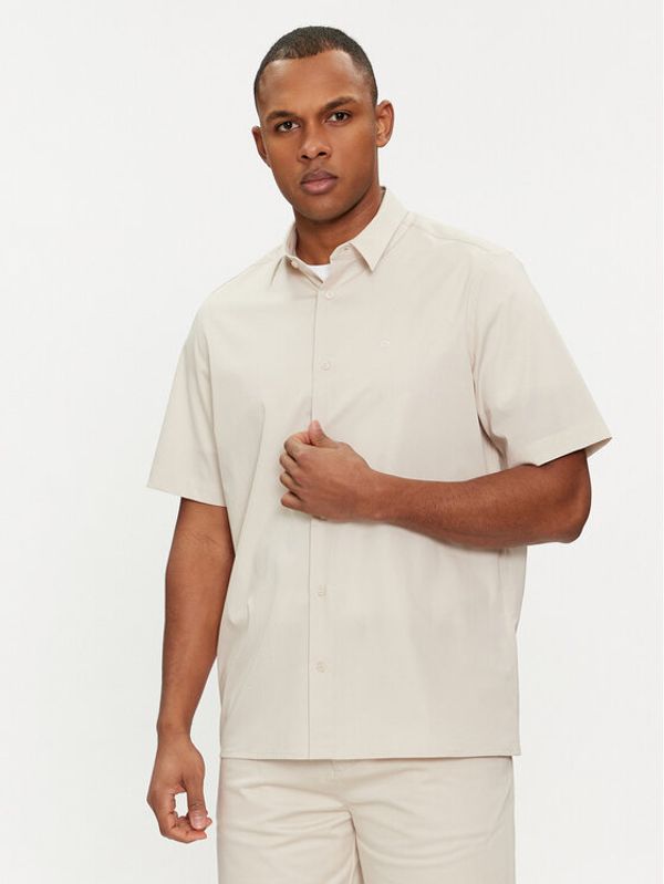 Calvin Klein Calvin Klein Košulja K10K109440 Bež Regular Fit
