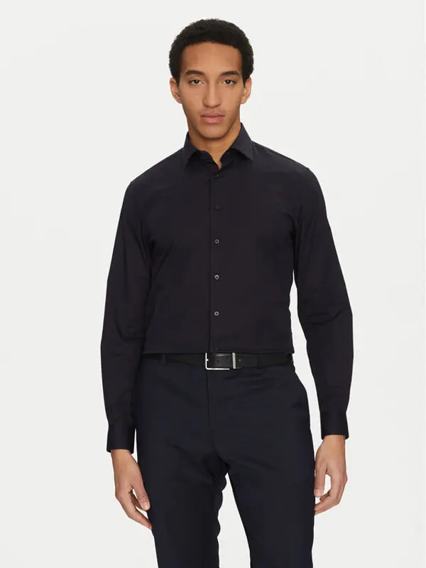 Calvin Klein Calvin Klein Košulja K10K109509 Tamnoplava Slim Fit