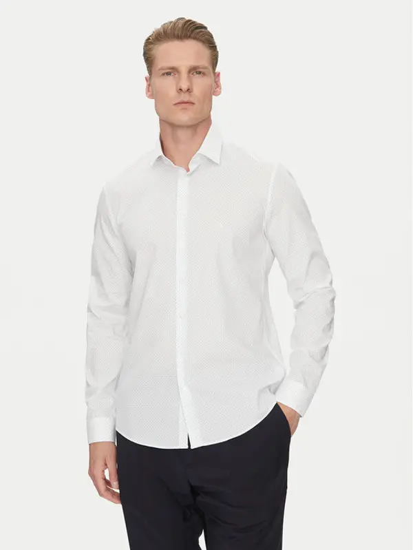 Calvin Klein Calvin Klein Košulja K10K112743 Bijela Extra Slim Fit